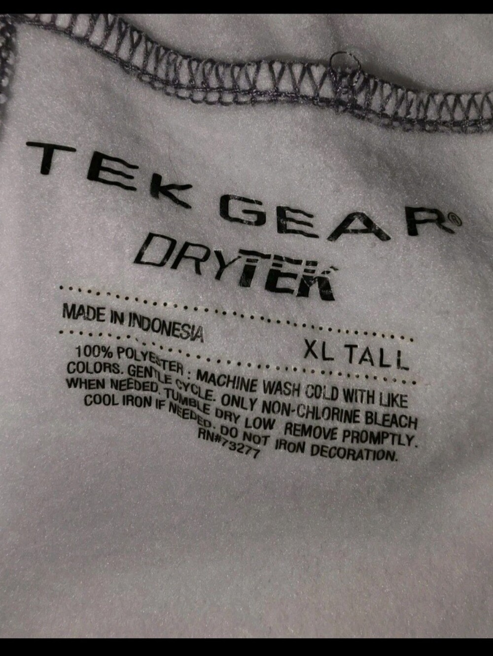 Tek gear Dark Gray Men's Athletic Joggers Big &Tall Size XL - Picture 8 of 8